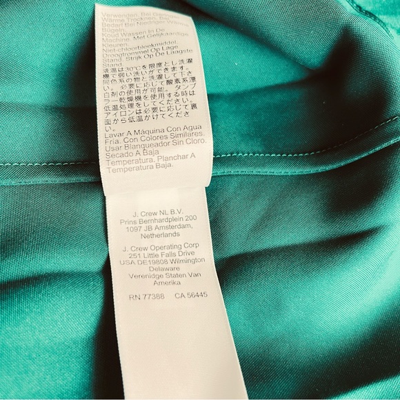 NWT J. Crew Gwyneth Slip Dress in Luster Charmeuse Size 14 - Picture 16 of 16